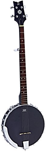 Ortega Guitars Raven Series 5-String Open Back Acoustic-Electric Banjo