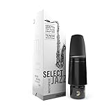 D’Addario Woodwinds Select Jazz Tenor Saxophone Mouthpiece - D6M - Mouthpiece for Tenor Sax