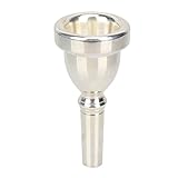 DN Tuba/Bass Horn Mouthpiece Silver Plated Musical Instrument Accessories
