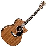 Martin X Series GPCX2AE Macassar Grand Performance Acoustic-Electric Guitar Natural