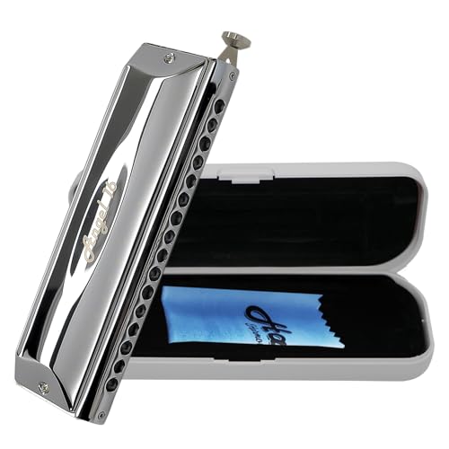 Harmo Angel 16 hole chromatic harmonica