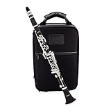 Jean Paul CL-400 Intermediate Bb Clarinet with ABS Body, Synthetic Pads and Silver-Plated Keys