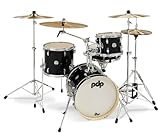 PDP New Yorker 4-piece Shell Pack - Black Onyx Sparkle