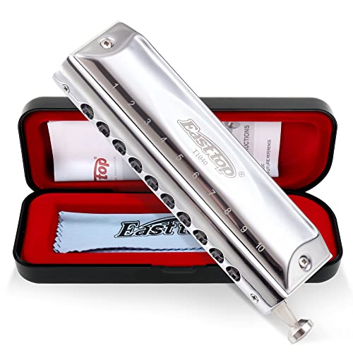 East Top chromatic harmonica