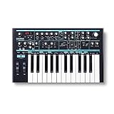 Novation Bass Station II Analogue Monosynth – includes 64 factory patches, pattern-based step sequencer and arpeggiator, two oscillators plus an additional sub oscillator Black