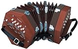 Hohner, 49 D40 Concertina, with Gig Bag 20 Key