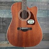 Ibanez AW54CEOPN Artwood Dreadnought Acoustic/Electric Guitar - Open Pore Natural