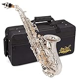 Jean Paul USA Soprano Saxophone, Silver (SS-400SP)