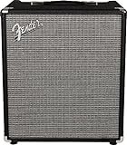 Fender Rumble 100 V3 Bass Amp for Bass Guitar, 100 Watts, with 2-Year Warranty 12 Inch Eminence Speaker, Overdrive Circuit, Tone Voicing, Effects Loop and Direct XLR Output